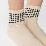 Sweetheart Ankle Grip Sock