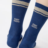 Keep Going Crew Grip Sock