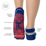 Bandana Full Foot Grip Sock