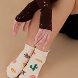 Desert Full Foot Grip Sock