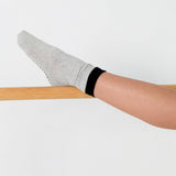 Double Cuff Crew Grip Sock