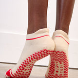 Heartstrings Full Foot Grip Sock