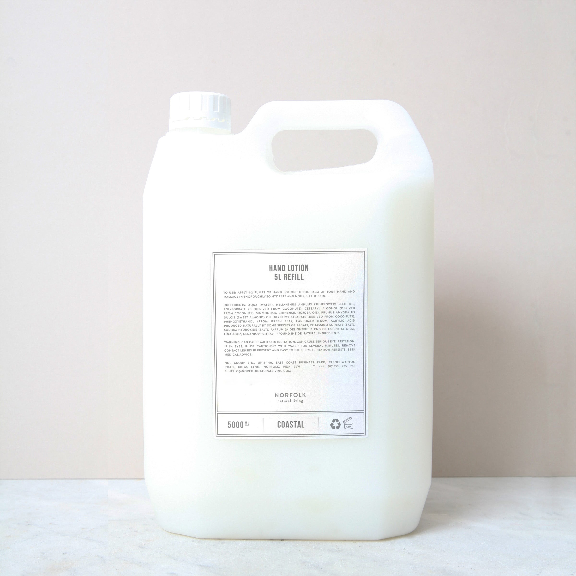 5 Ltr Refill - Cleansing Hand Lotion - Coastal Walks
