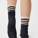 Lexi Slouch Crew Grip Sock